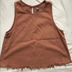 Aerie denim tank top